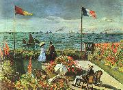 Claude Monet Terrace at St Adresse USA oil painting reproduction